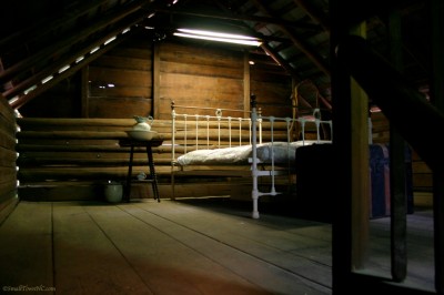 Bed in loft