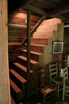 Stairs to loft